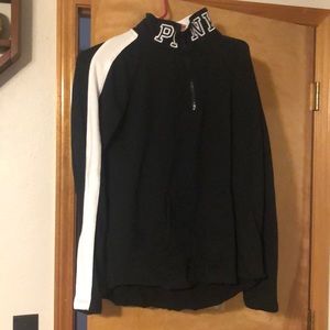 A black sweatshirt